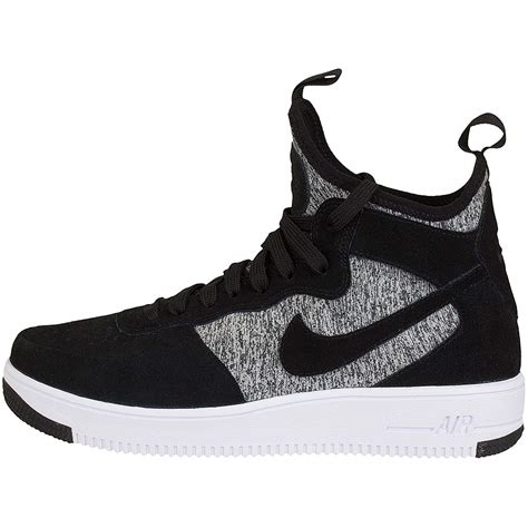 nike air force 1 mid schwarz weiß|nike air force 1 schuh.